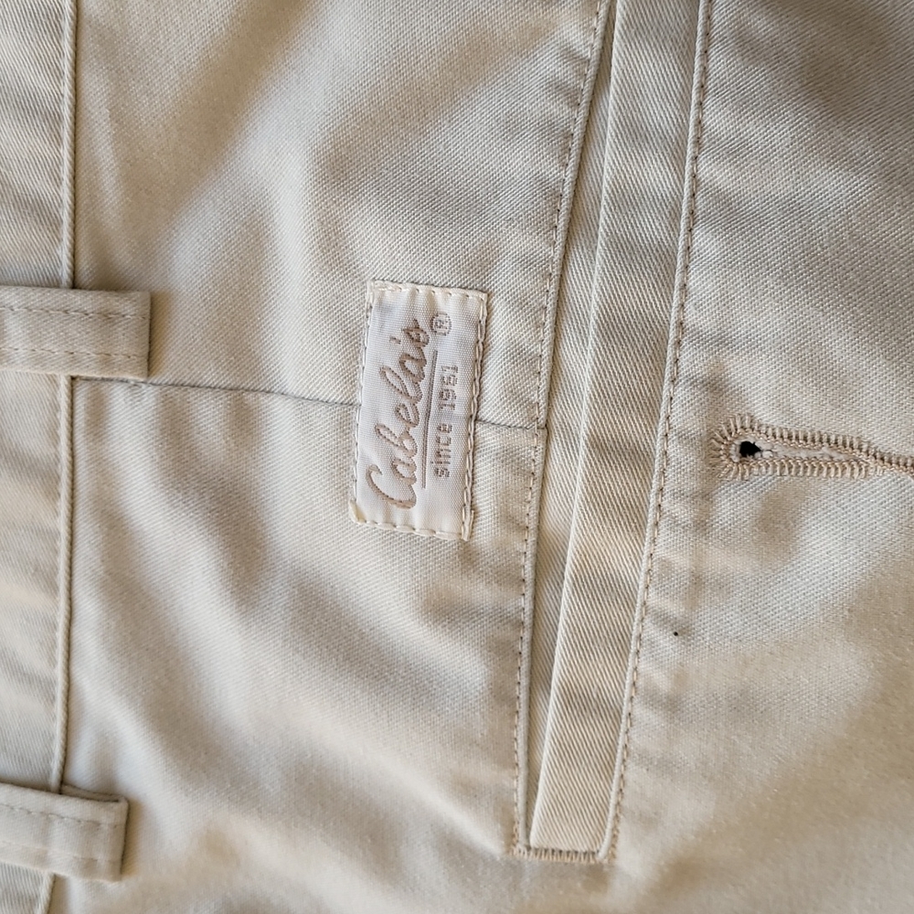 Cabela's Men's 36 Khaki Pants 5 Pocket